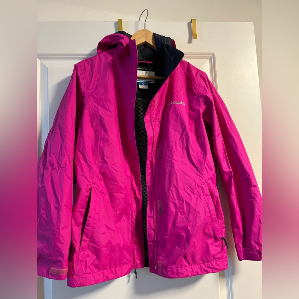 Columbia waterproof wind coat
